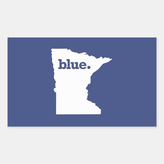 Minnesota Democrat Rectangular Sticker (Front)