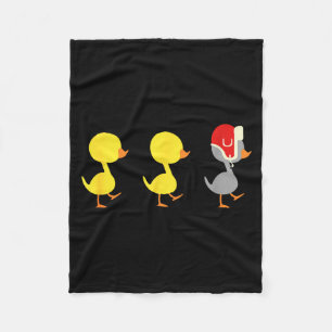 Minnesota Duck Duck G Duck Funny Fleece Blanket