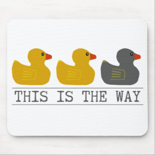 Minnesota Duck Duck Gray Duck - This Is the Way Mouse Mat