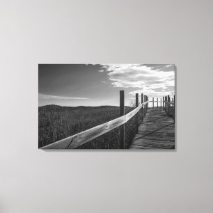 Minnesota, Duluth, Park Point, Boardwalk Canvas Print