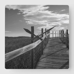 Minnesota, Duluth, Park Point, Boardwalk Square Wall Clock