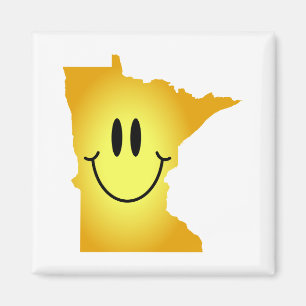 Minnesota Face Magnet