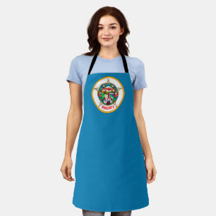 Minnesota flag apron