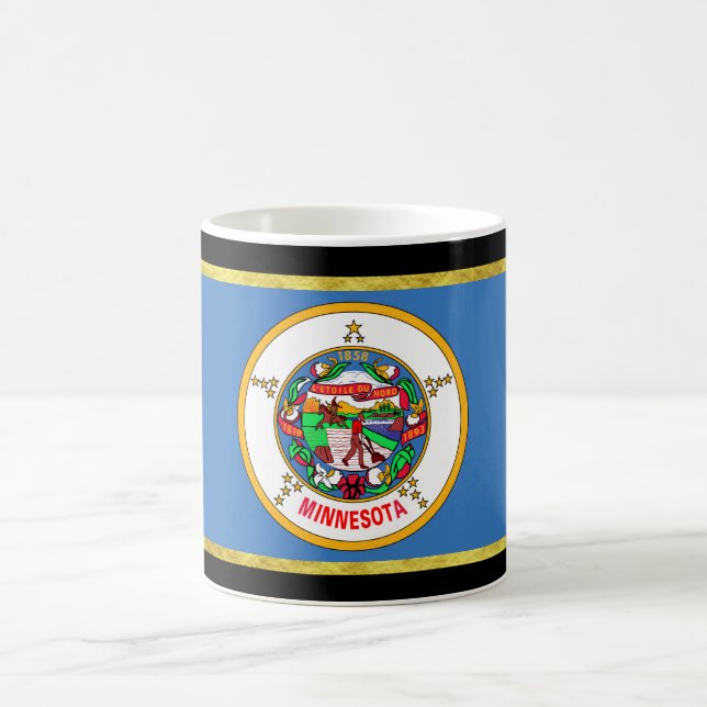 Minnesota flag coffee mug (Center)