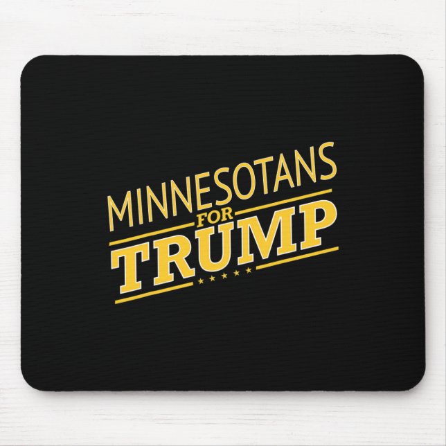 Minnesota For Trump - Second President Election  Mouse Mat (Front)