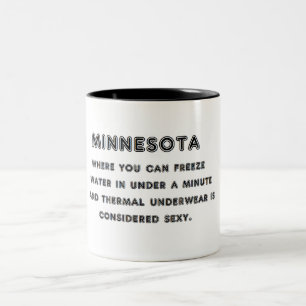 Minnesota Freeze Two-Tone Coffee Mug