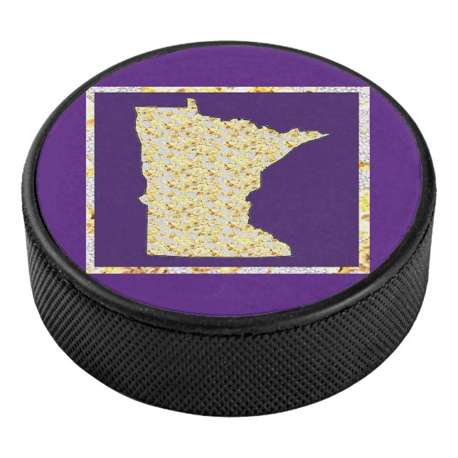 MINNESOTA HOCKEY PUCK (3/4)