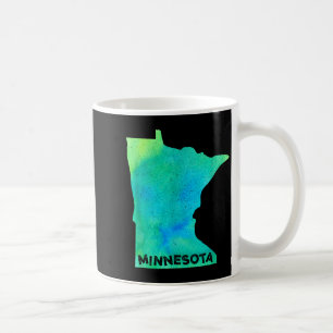Minnesota Home State Women Men Kid Roots Map Love  Coffee Mug