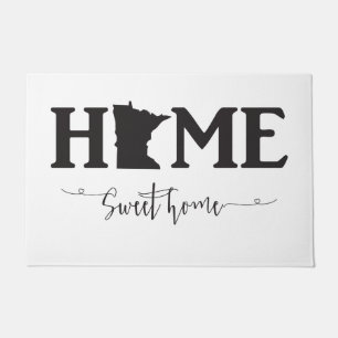 Minnesota Home Sweet Home Door mat