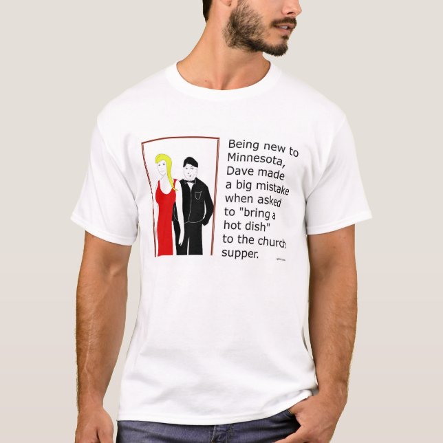 Minnesota "Hot Dish" T-Shirt (Front)