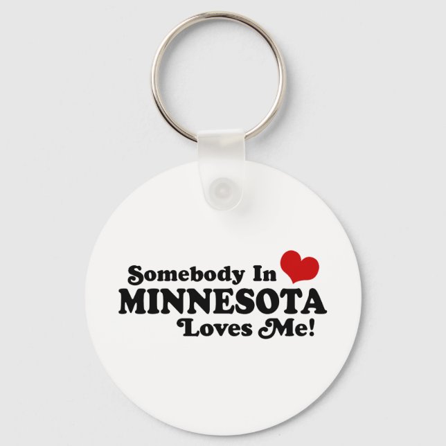 Minnesota Key Ring (Front)