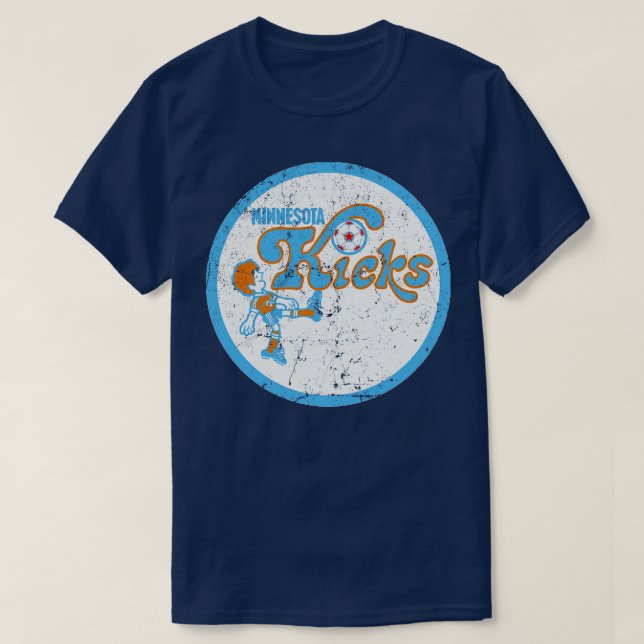 Minnesota Kicks T-Shirt (Design Front)