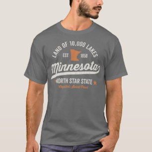 Minnesota Land of 10000 Lakes T-Shirt