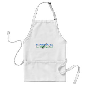 Minnesota - Land of 10,000 Bands Standard Apron
