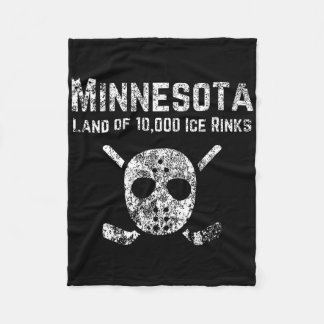 Minnesota Land Of 10 Fleece Blanket