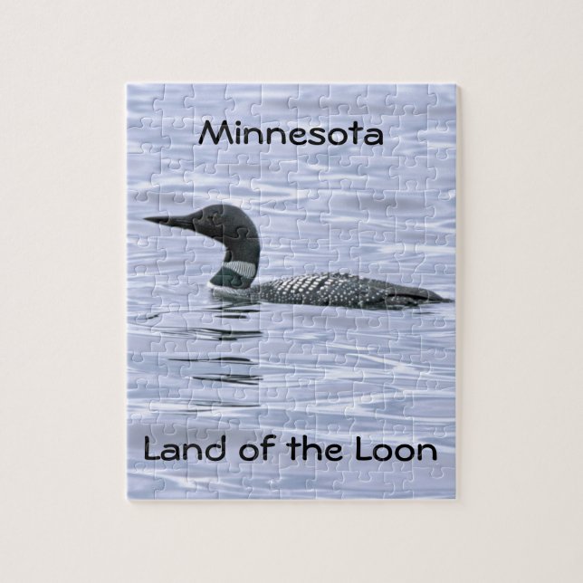 Minnesota Land of the Loon Jigsaw Puzzle (Vertical)
