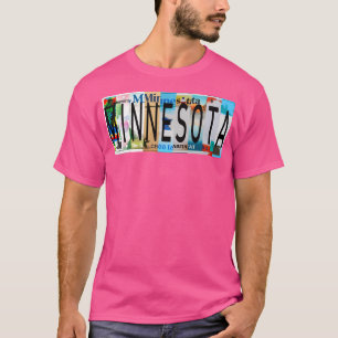 Minnesota License Plates T-Shirt