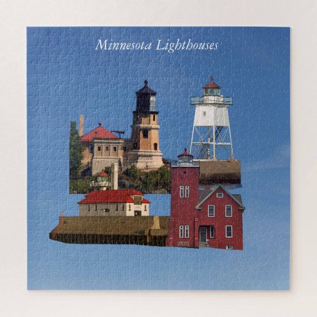 Minnesota Lighthouses jigsaw puzzle (Vertical)