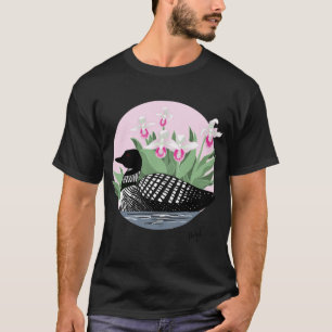 Minnesota Loon and Ladys Slipper T-Shirt