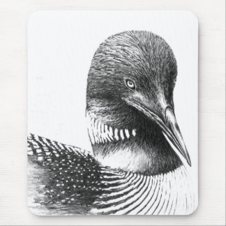 Minnesota Loon By William Martin Mouse Mat