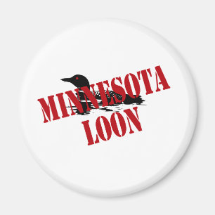 Minnesota Loon Magnet