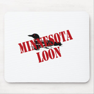 Minnesota Loon Mouse Mat