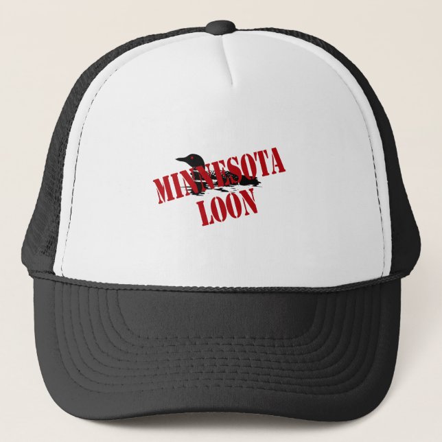 Minnesota Loon Trucker Hat (Front)