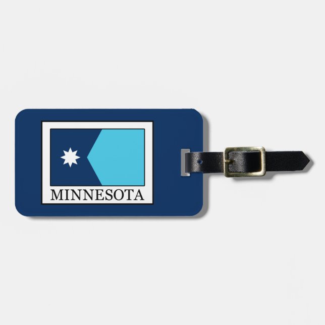 Minnesota Luggage Tag (Front Horizontal)
