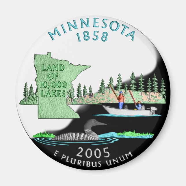 Minnesota Magnat Magnet (Front)