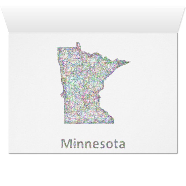 Minnesota map (Inside Horizontal (Bottom))