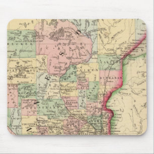 Minnesota Map by Mitchell Mouse Mat