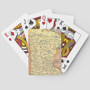 Minnesota Map Playing cards