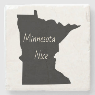 Minnesota Marble Stone Coaster Minnesota NIce