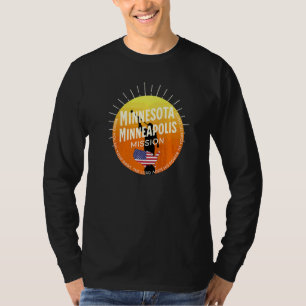 Minnesota Minneapolis Mormon Lds Mission Missionar T-Shirt