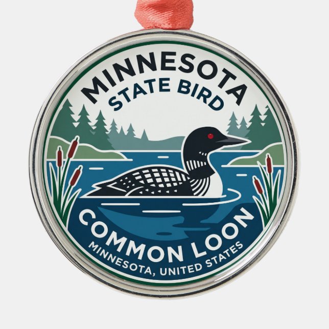 Minnesota Minnesota Metal Tree Decoration (Front)