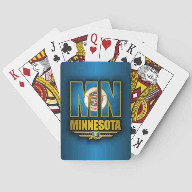 Minnesota (MN) Playing Cards (Back)