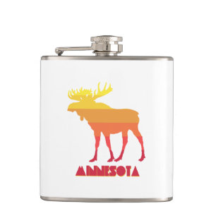 Minnesota Moose Hip Flask