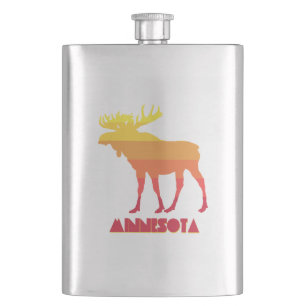 Minnesota Moose Hip Flask