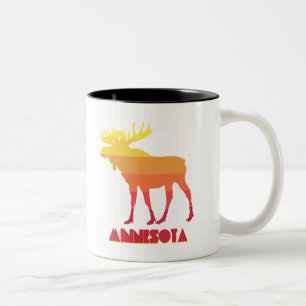 Minnesota Moose Two-Tone Coffee Mug