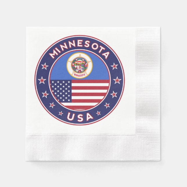 Minnesota Napkin (Front)