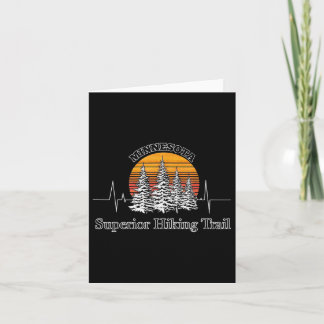 Minnesota Nature Superior Hiking Trail Heartbeat F Card