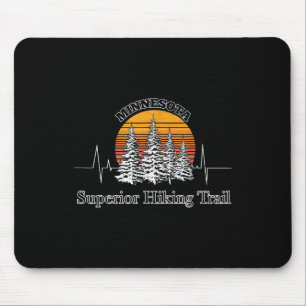 Minnesota Nature Superior Hiking Trail Heartbeat F Mouse Mat