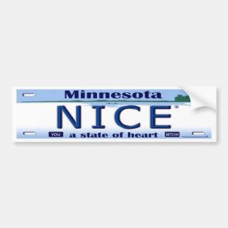 Minnesota Nice® Bumper Sticker