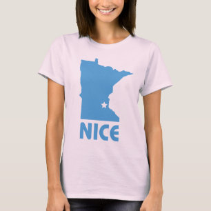 Minnesota Nice funny Ladies Organic T T-Shirt