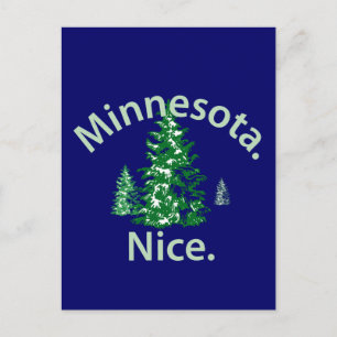 Minnesota Nice.  Period! Postcard