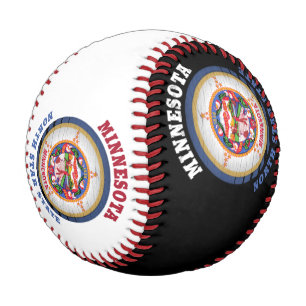 MINNESOTA NORTH STAR STATE FLAG BASEBALL