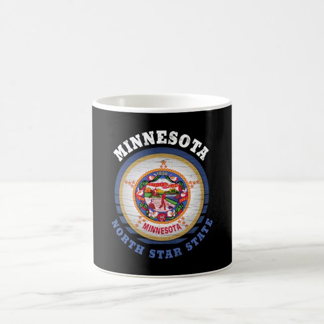 MINNESOTA NORTH STAR STATE FLAG COFFEE MUG (Center)