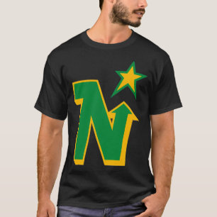 Minnesota North Stars Vintage Hockey Vintage Logo T-Shirt