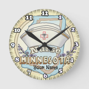 Minnesota Nurse  Round Clock