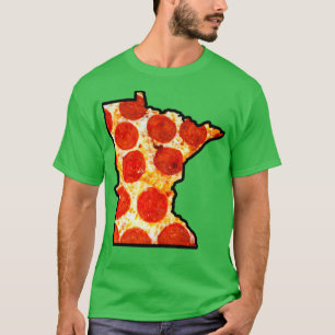 Minnesota Pepperoni Pizza T-Shirt